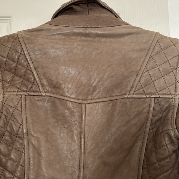 All Saints Rally Leather Jacket - Picture 3 of 9
